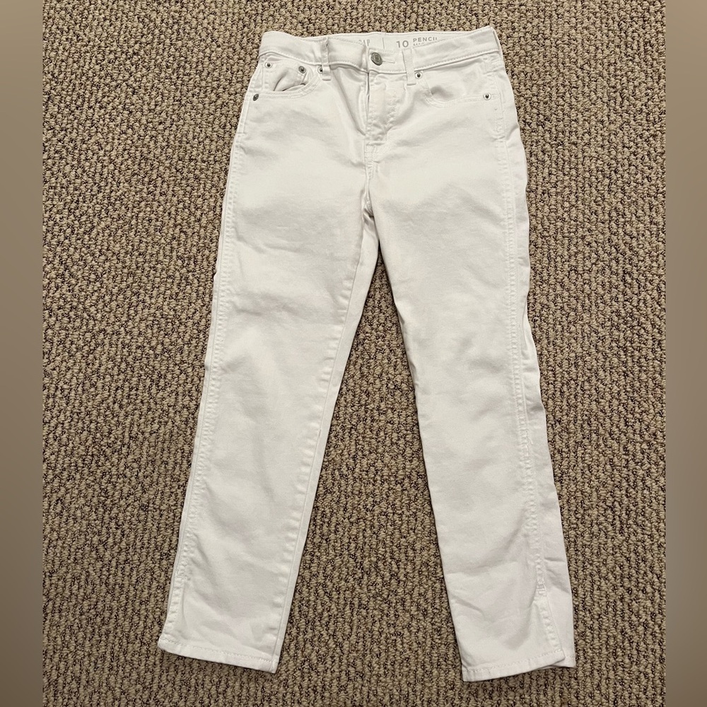 Gap Girls Size 10 White Jeans